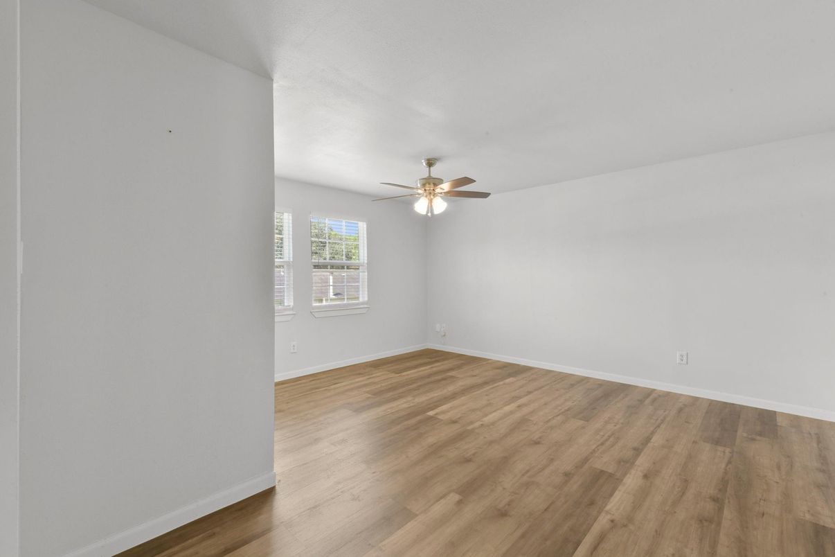 Empty room, Interior, Wood Texture Flooring
