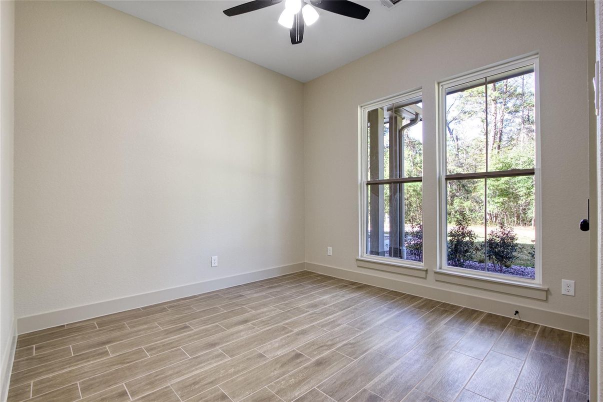Empty room, Interior, Wood Texture Flooring