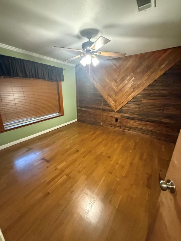 Empty room, Interior, Wood Texture Flooring, Wooden Walls