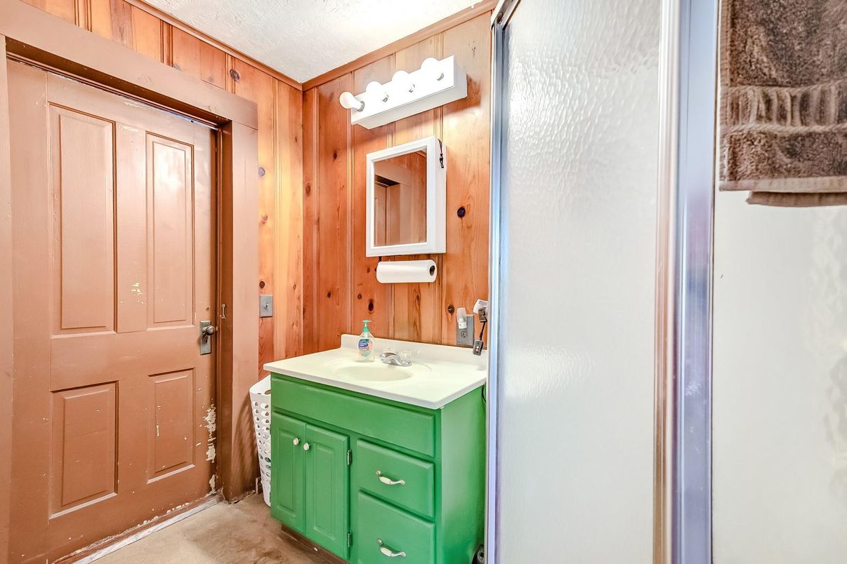 Bathroom, Interior, Wooden Walls