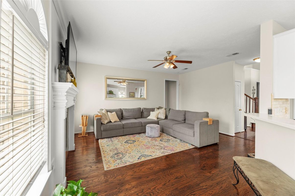 Fireplace, Interior, Living room, Wood Texture Flooring