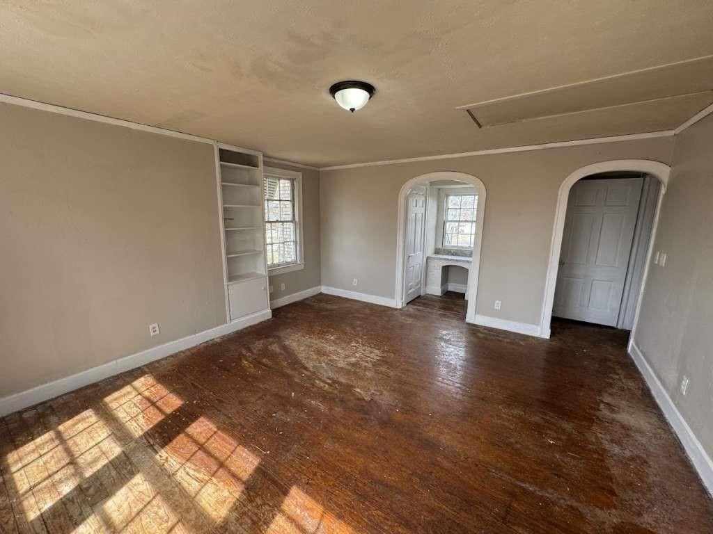 Empty room, Interior, Wood Texture Flooring
