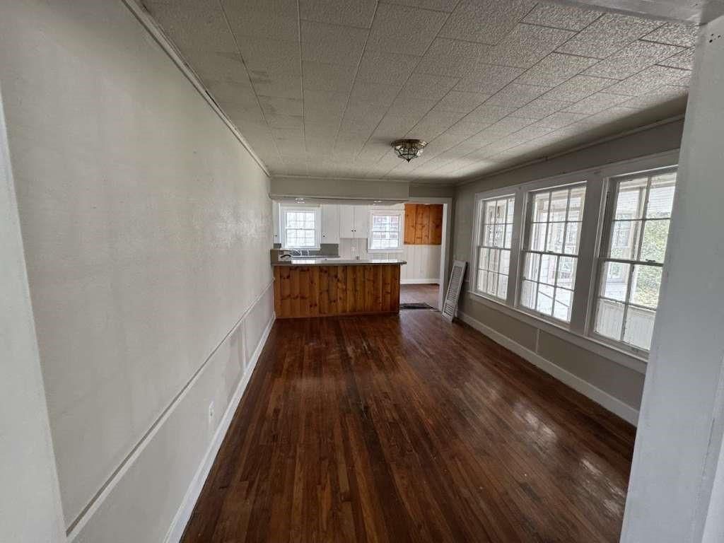 Empty room, Interior, Wood Texture Flooring