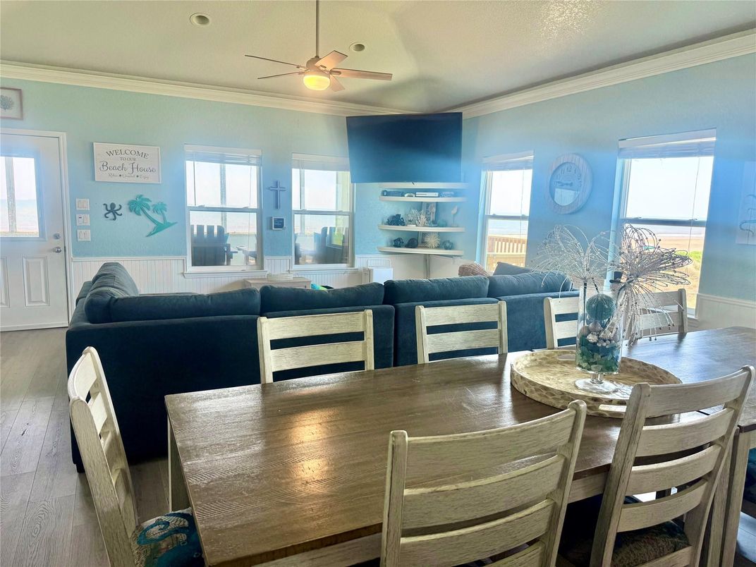 Dining room, Interior, Living room, Wood Texture Flooring