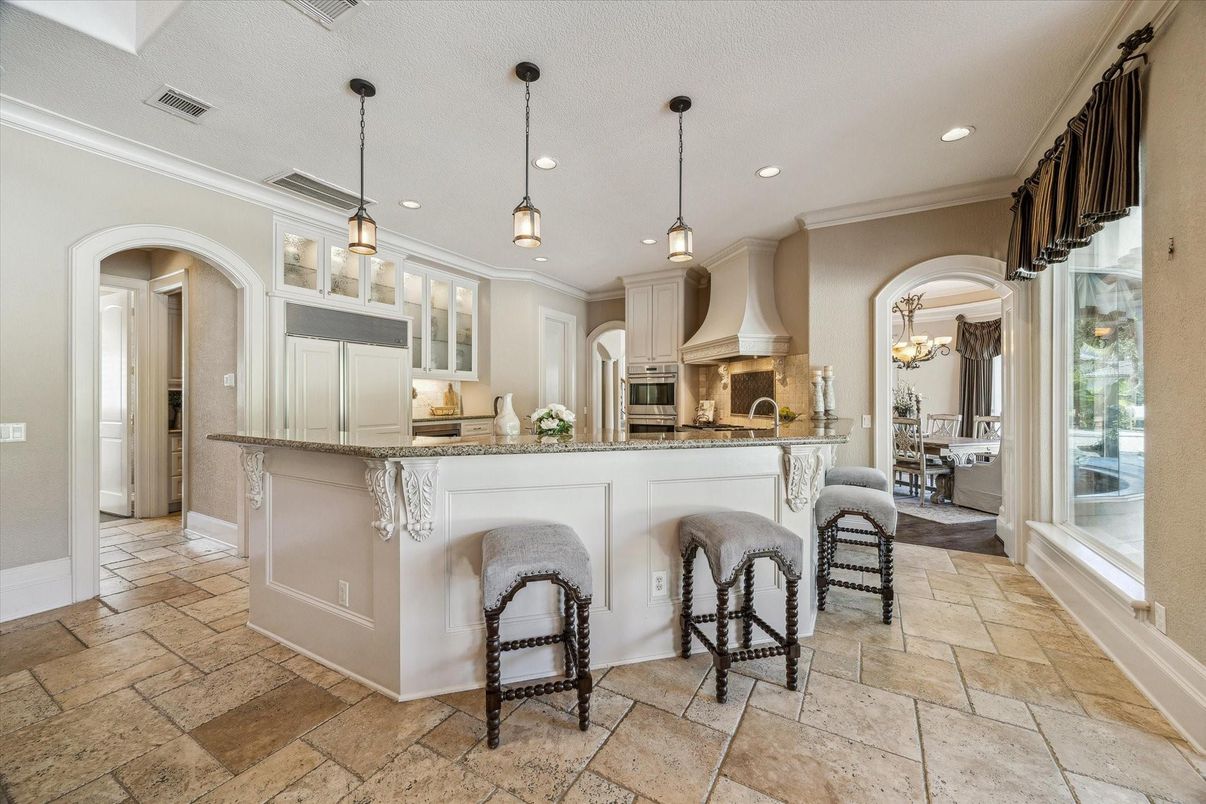 Chandelier, Interior, Kitchen, Pendant Lights, Recessed Lighting