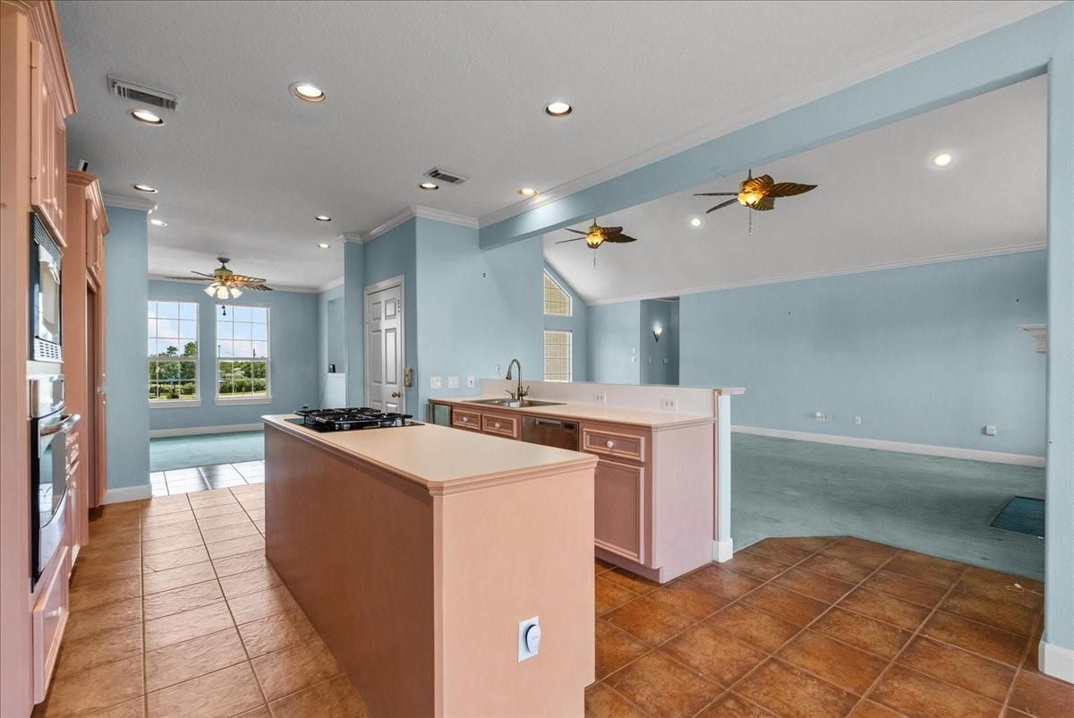 Interior, Kitchen, Recessed Lighting