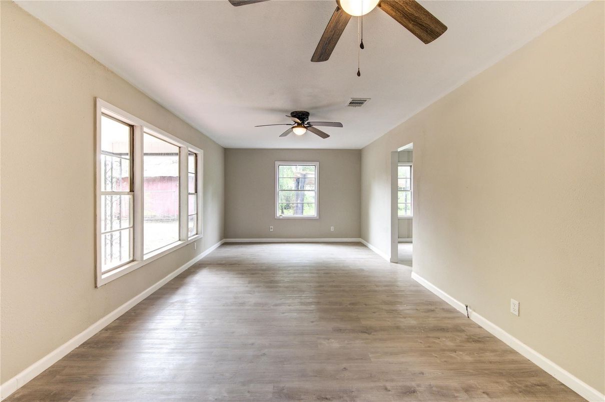 Empty room, Interior, Wood Texture Flooring