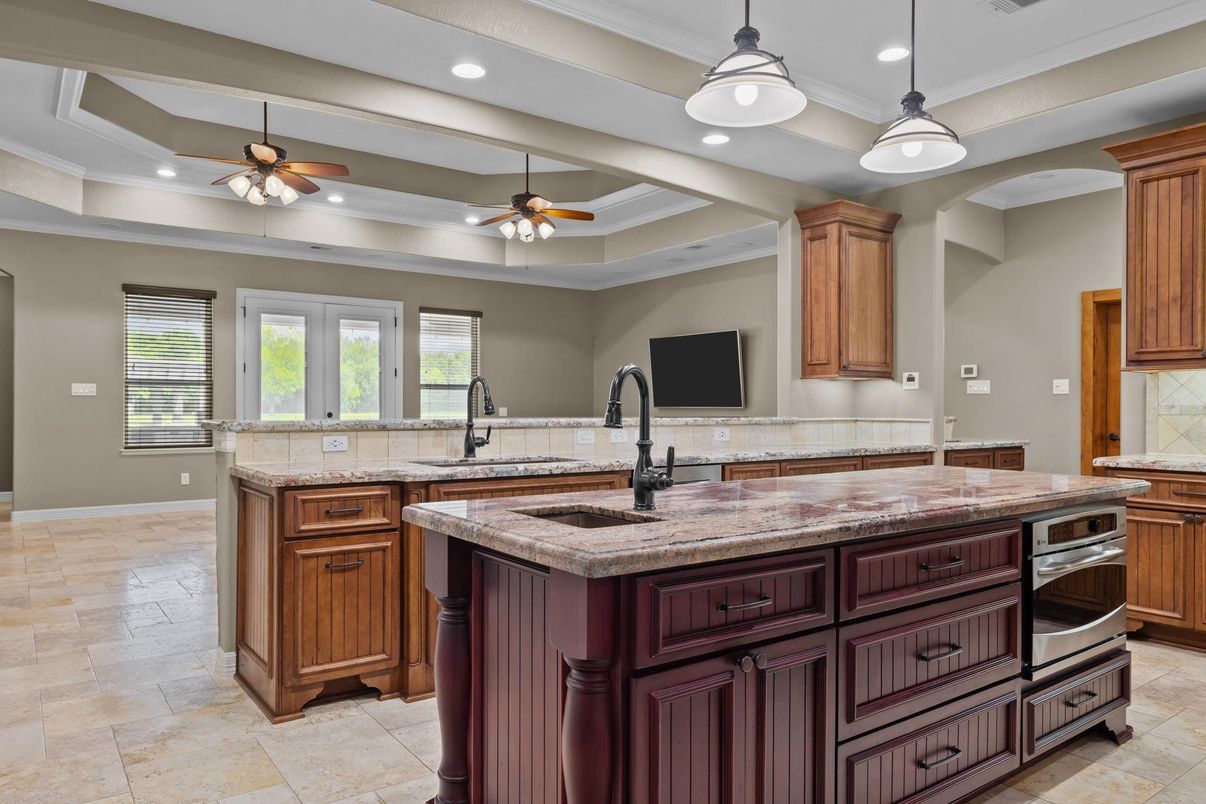Interior, Kitchen, Pendant Lights, Recessed Lighting