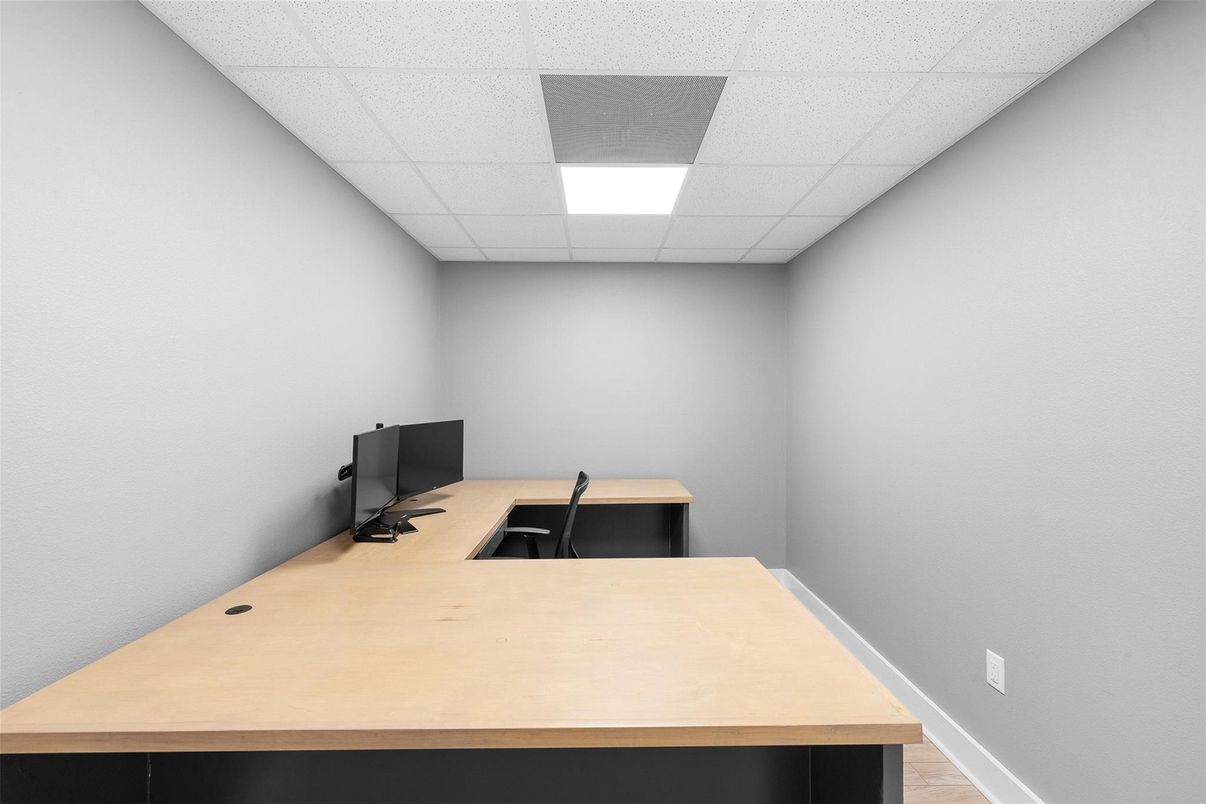 Home Office, Interior, Recessed Lighting