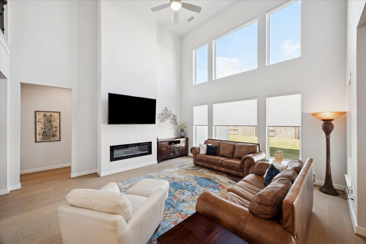 Fireplace, Interior, Living room, Wood Texture Flooring