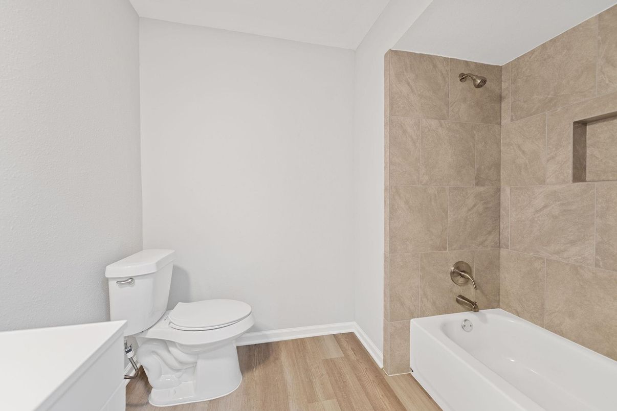 Bathroom, Interior, Wood Texture Flooring