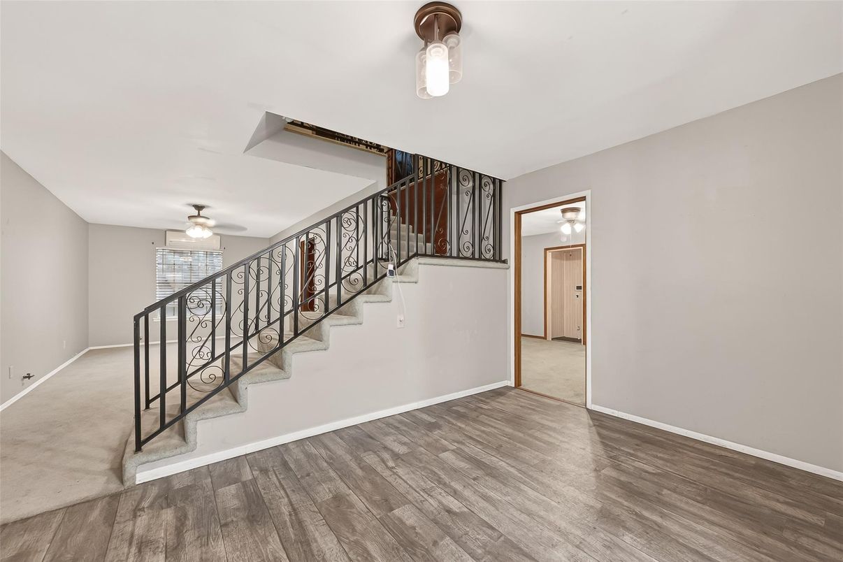 Empty room, Interior, Wood Texture Flooring