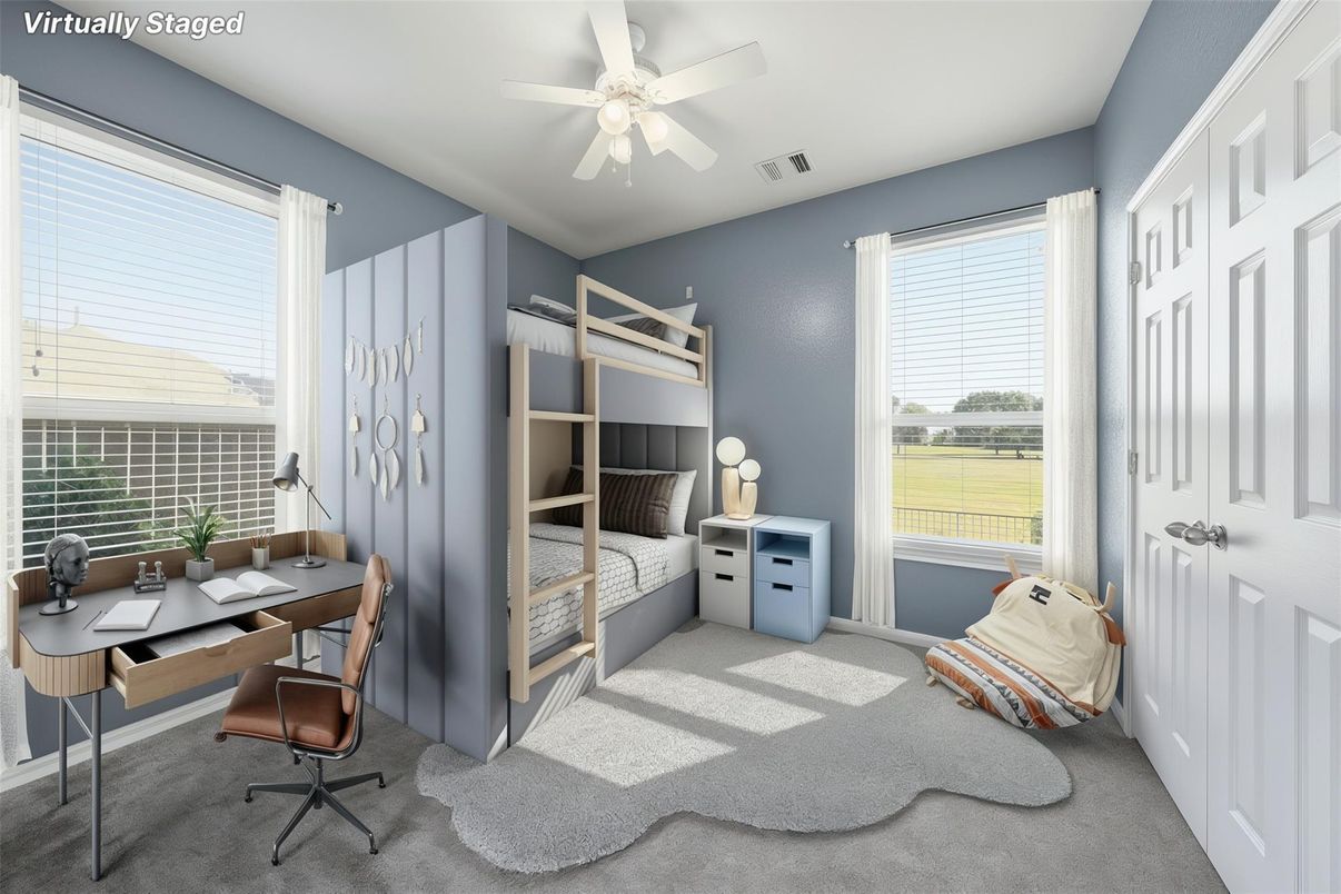 Bedroom, Home Office, Interior