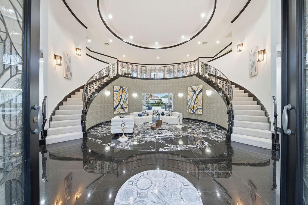 Interior, Marble, Recessed Lighting