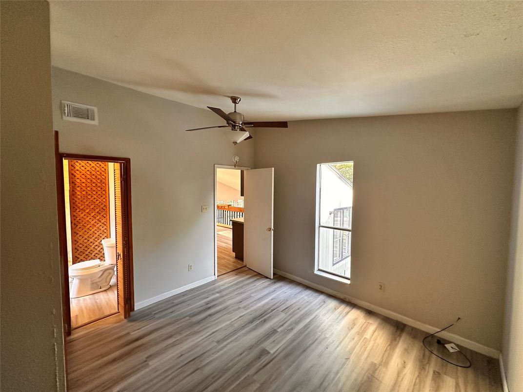 Bathroom, Empty room, Interior, Wood Texture Flooring