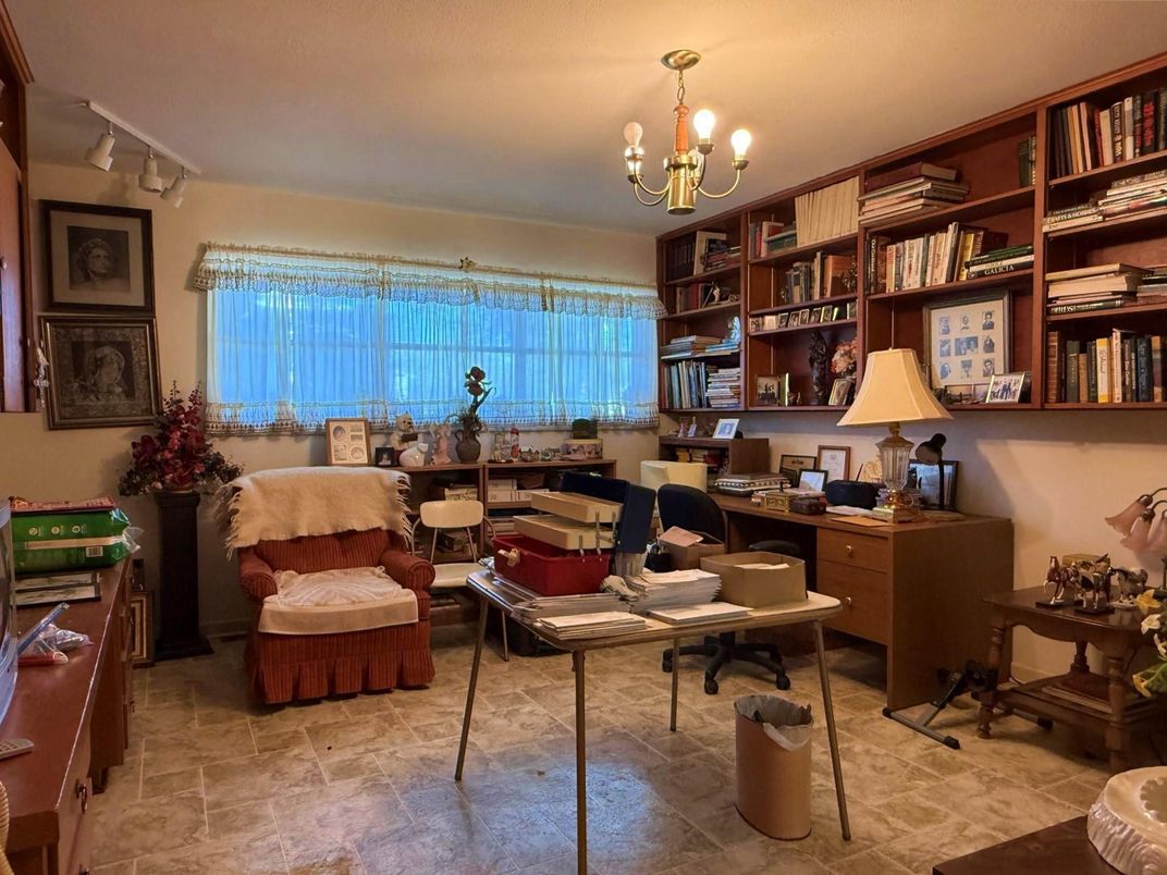 Chandelier, Home Office, Interior