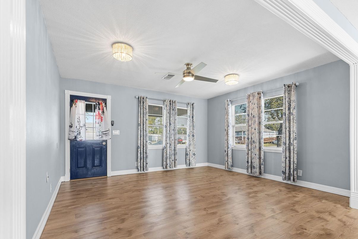 Empty room, Interior, Wood Texture Flooring