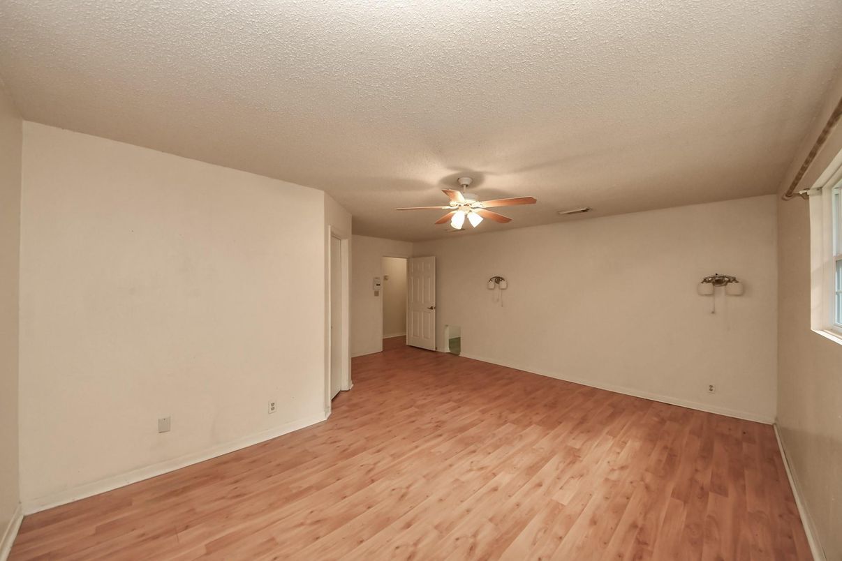 Empty room, Interior, Wood Texture Flooring