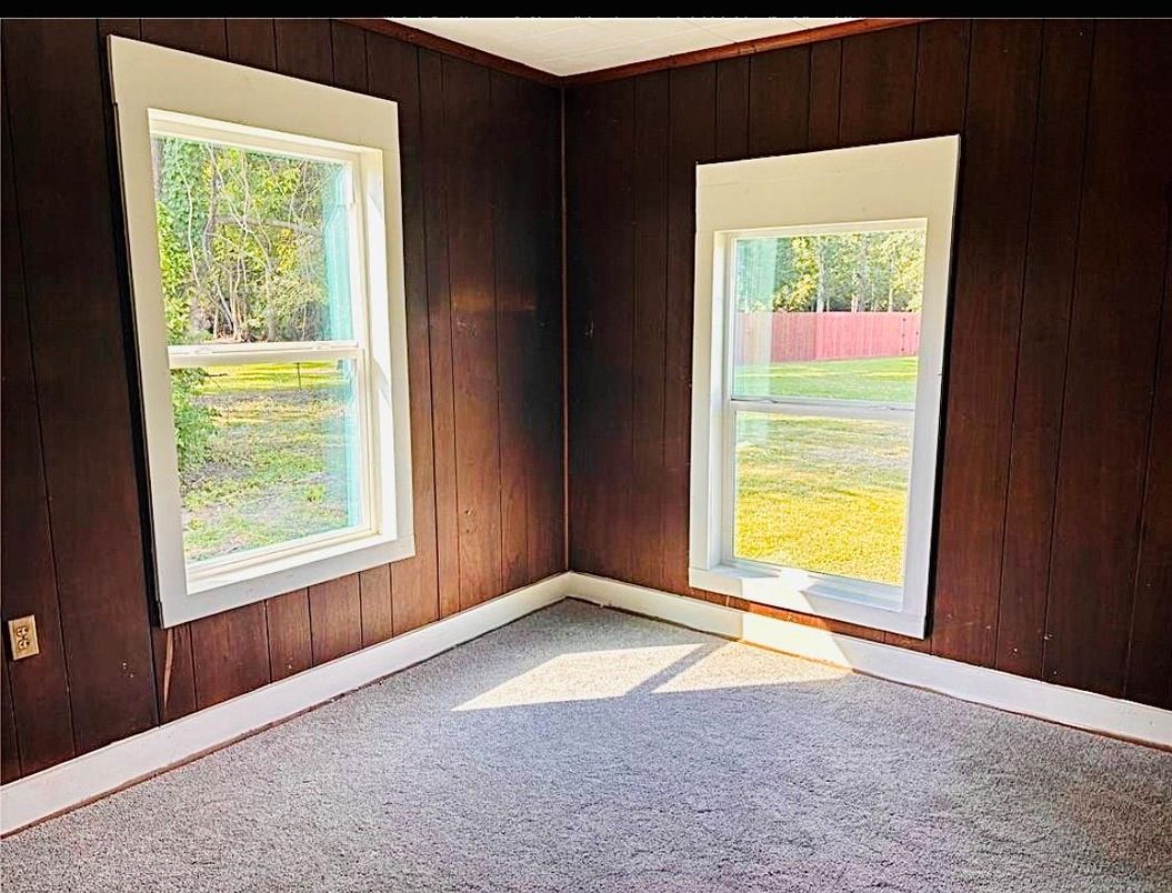 Empty room, Interior, Wooden Walls