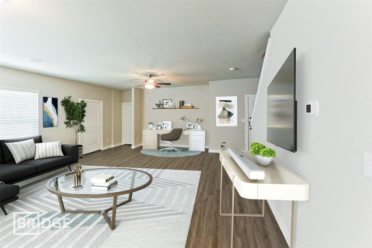 Home Office, Interior, Living room, Wood Texture Flooring