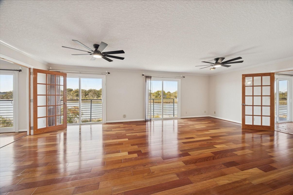 Empty room, Interior, Wood Texture Flooring
