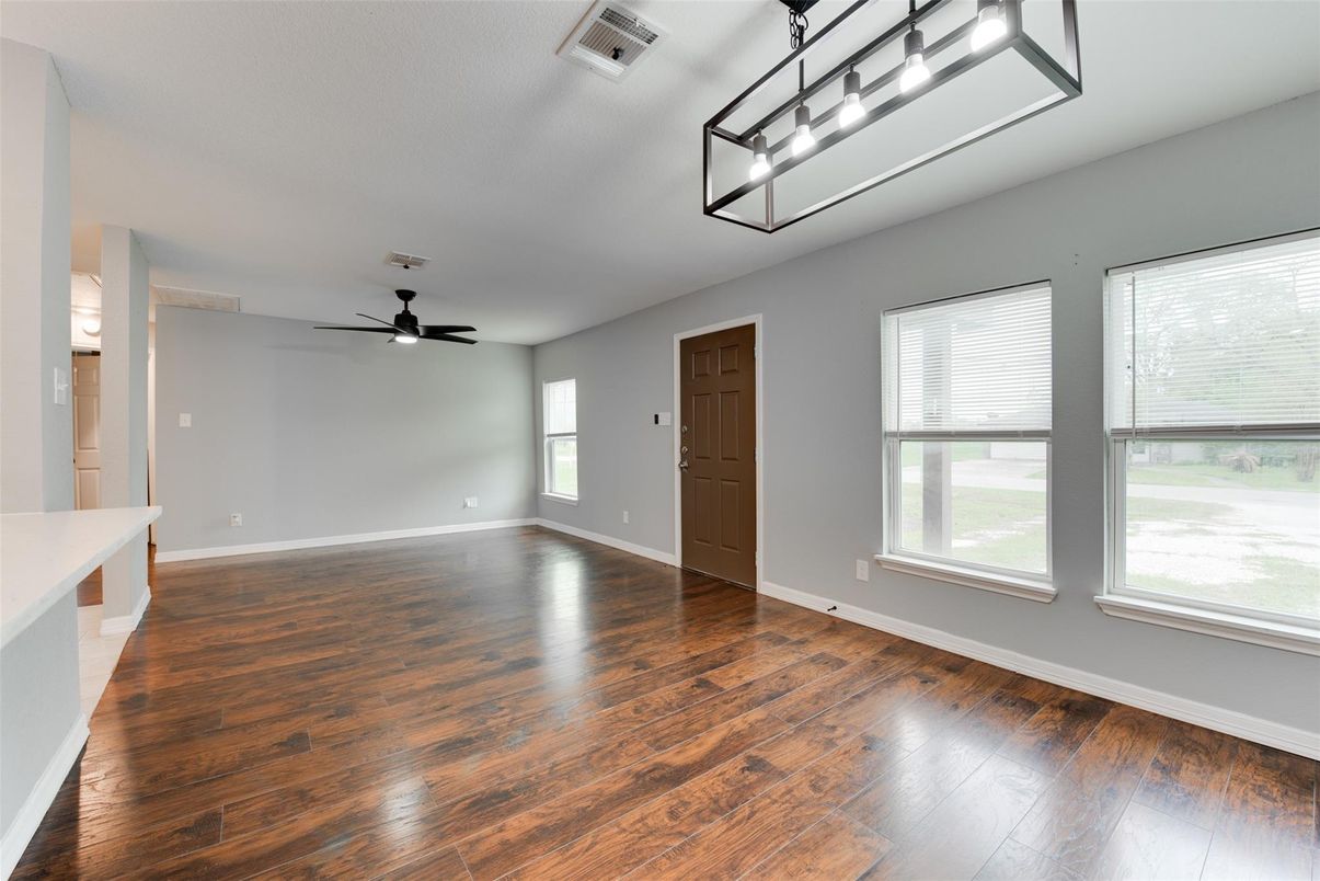 Empty room, Interior, Wood Texture Flooring