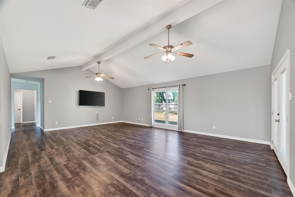 Empty room, Interior, Wood Texture Flooring