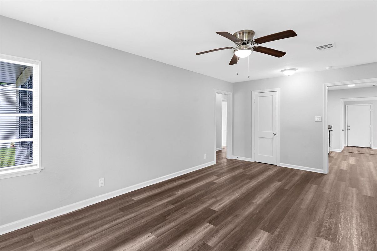 Empty room, Interior, Wood Texture Flooring