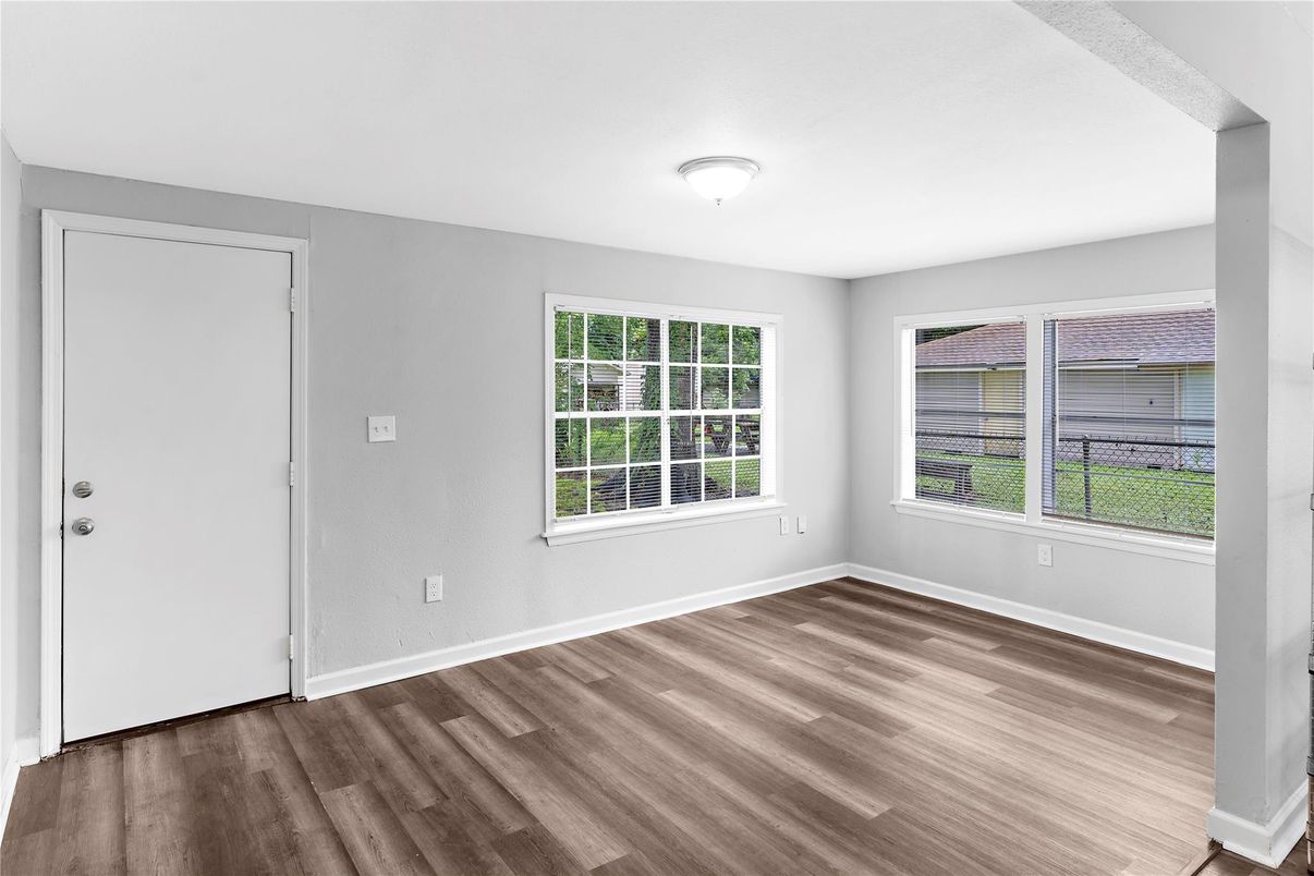 Empty room, Interior, Wood Texture Flooring