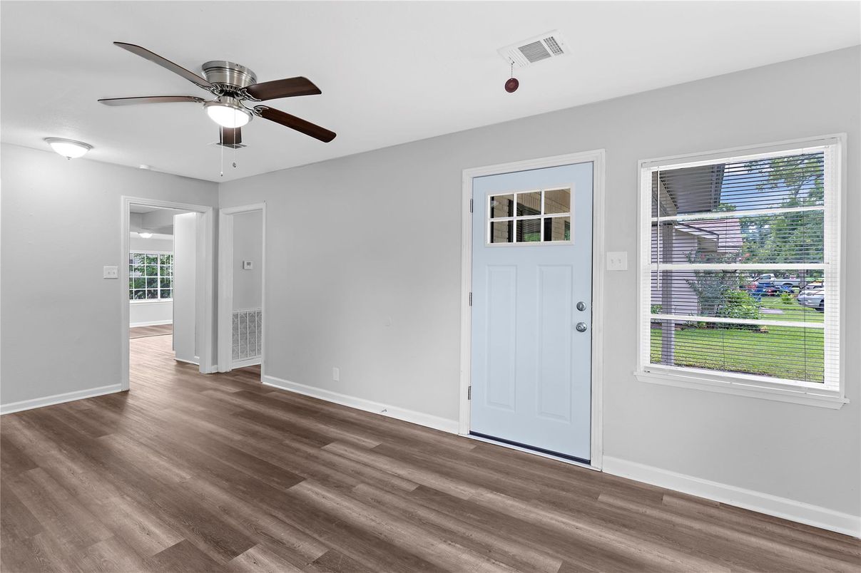 Empty room, Interior, Wood Texture Flooring