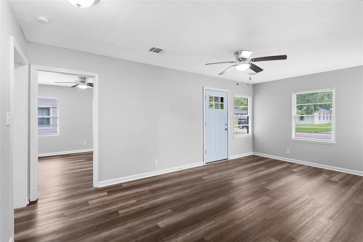 Empty room, Interior, Wood Texture Flooring