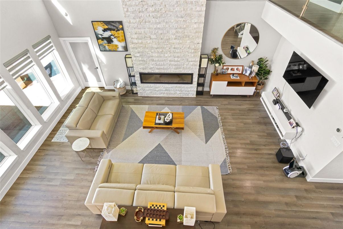 Fireplace, Interior, Living room, Wood Texture Flooring