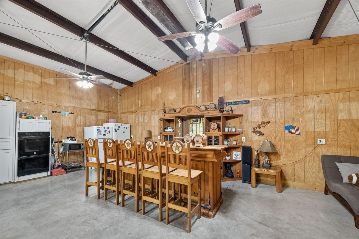 Dining room, Interior, Wooden Walls