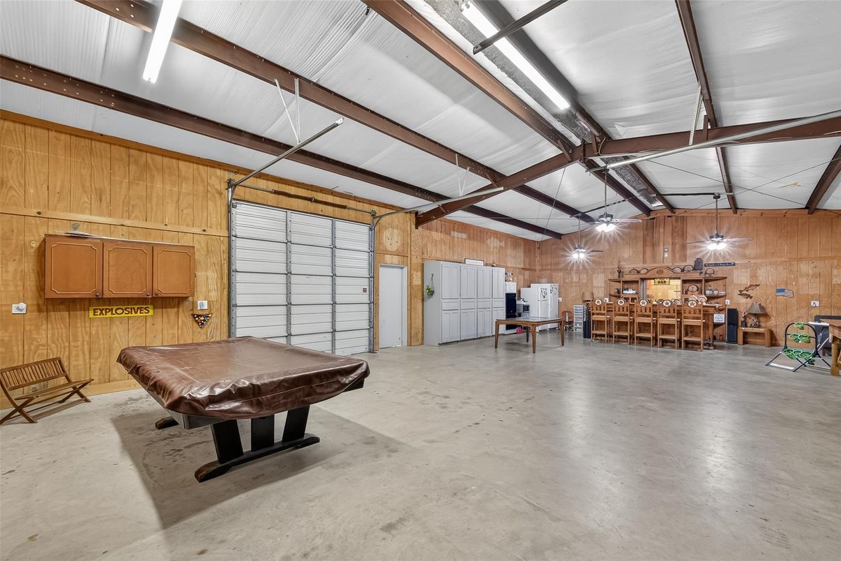 Billiard Table, Game Room, Interior, Wooden Walls