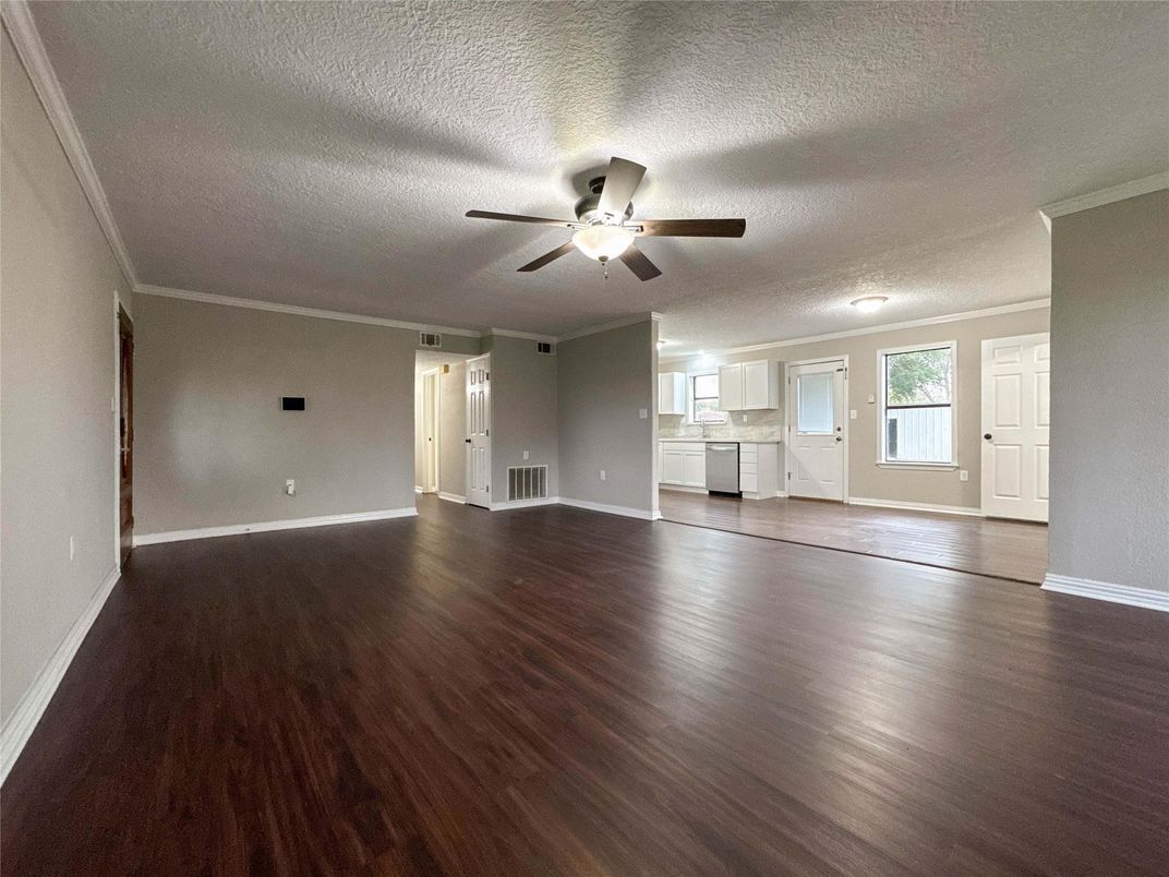 Empty room, Interior, Wood Texture Flooring
