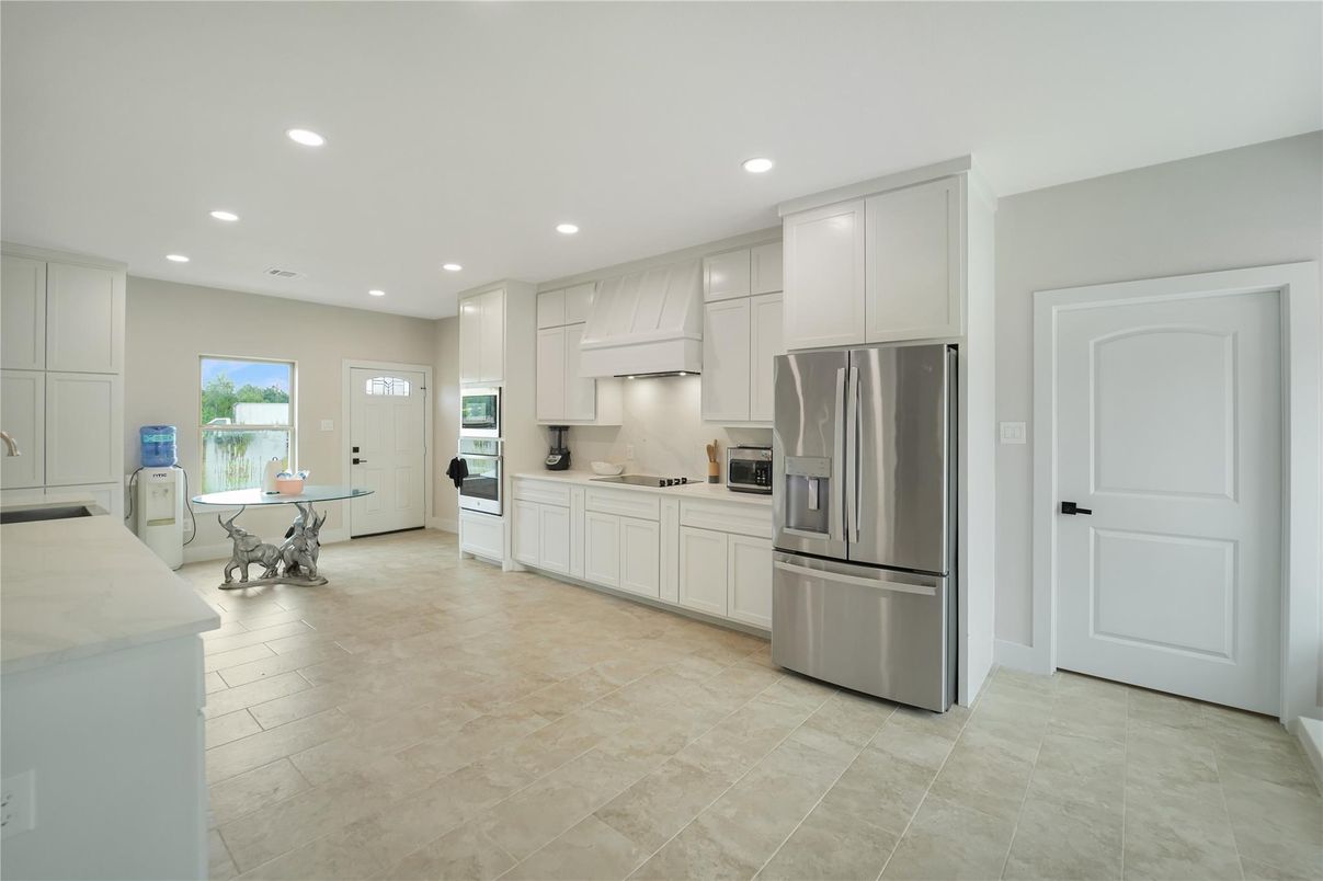 Interior, Kitchen, Recessed Lighting, Stainless Steel Appliances