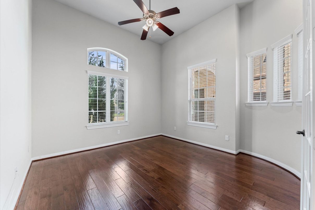 Empty room, Interior, Wood Texture Flooring