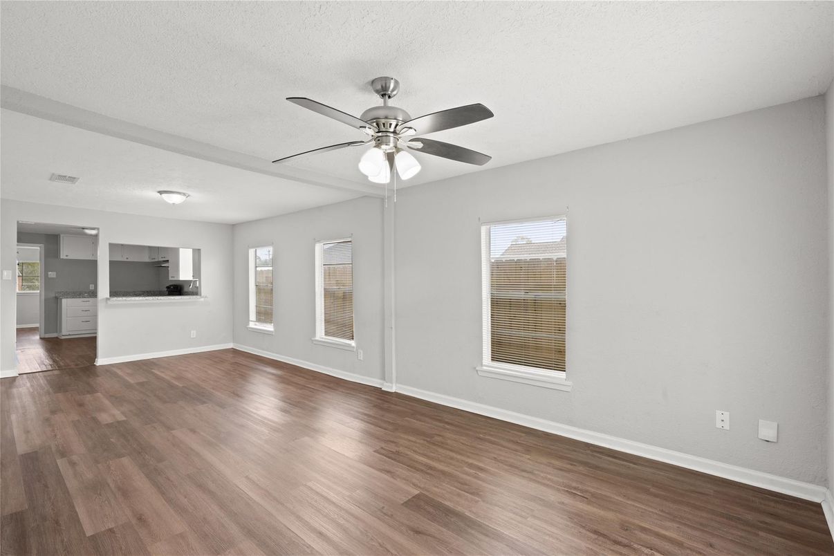 Empty room, Interior, Wood Texture Flooring