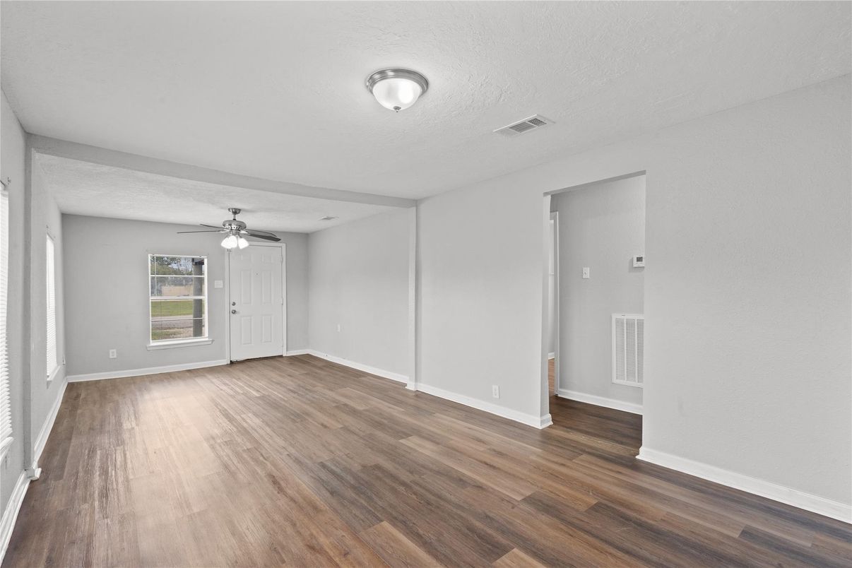 Empty room, Interior, Wood Texture Flooring