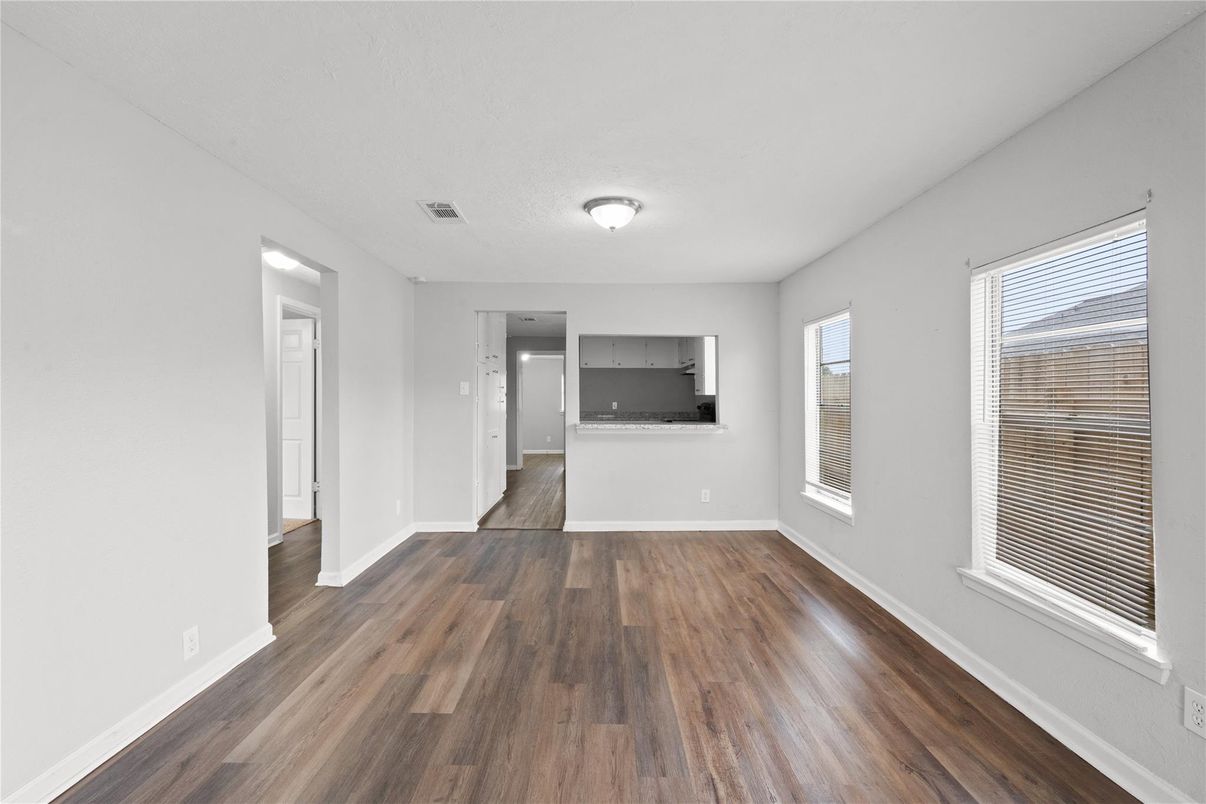 Empty room, Interior, Wood Texture Flooring