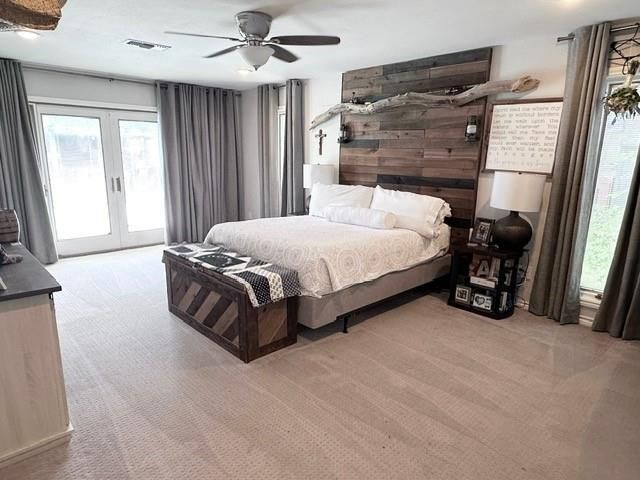 Bedroom, Interior, Wooden Walls