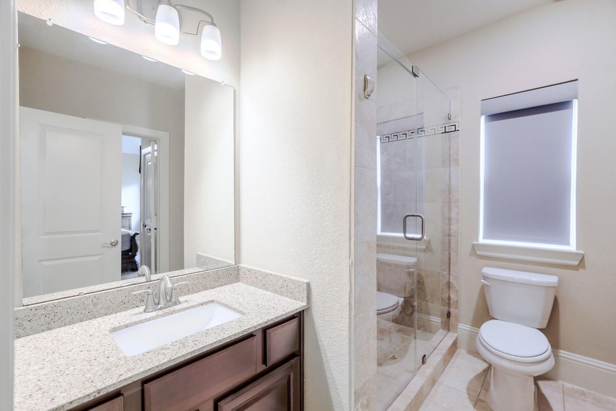 Bathroom, Glass Shower, Interior