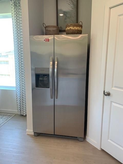 Interior, Stainless Steel Appliances, Wood Texture Flooring