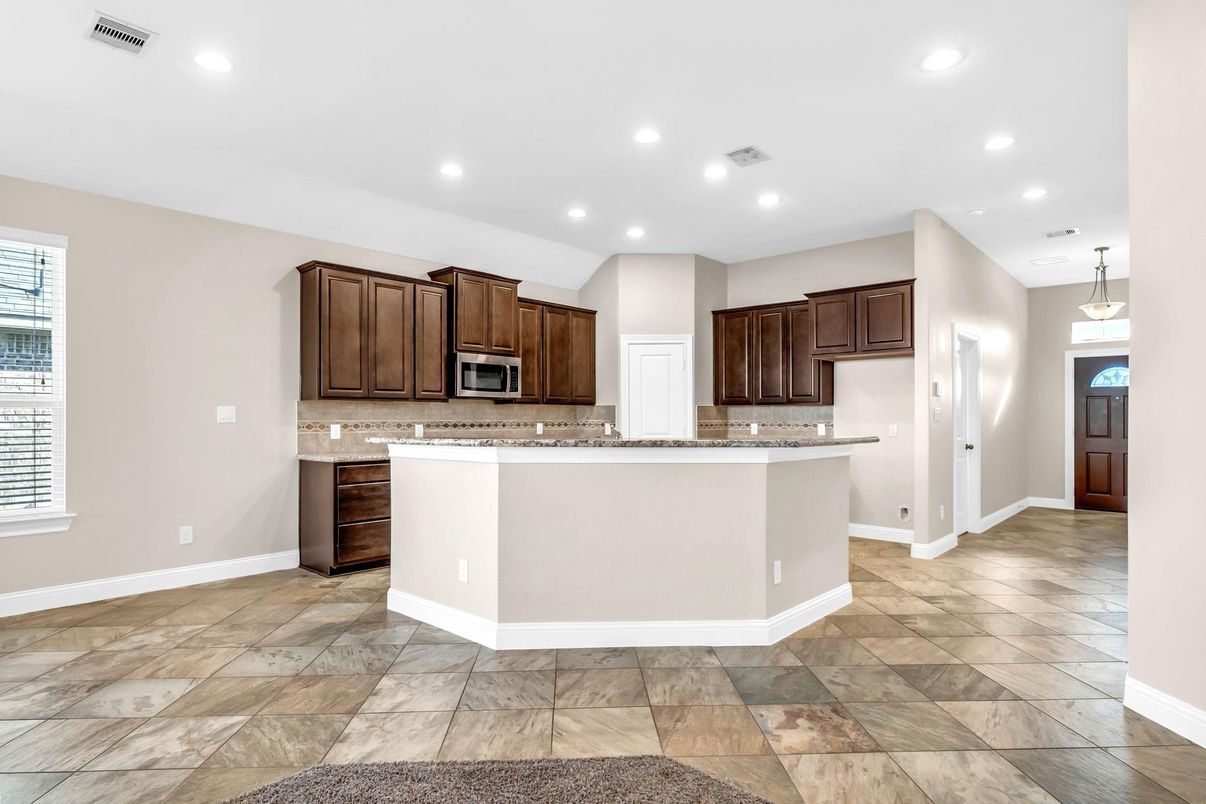 Interior, Kitchen, Pendant Lights, Recessed Lighting