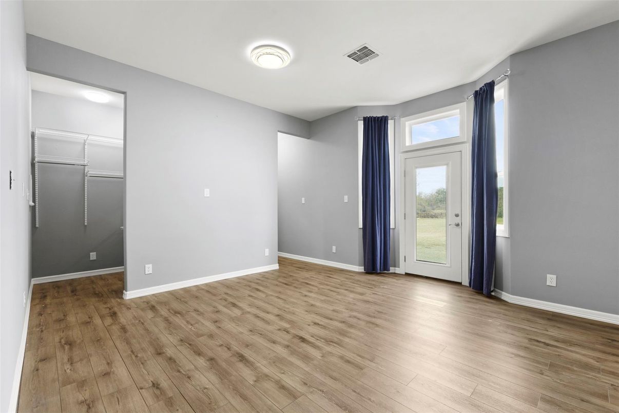 Empty room, Interior, Wood Texture Flooring