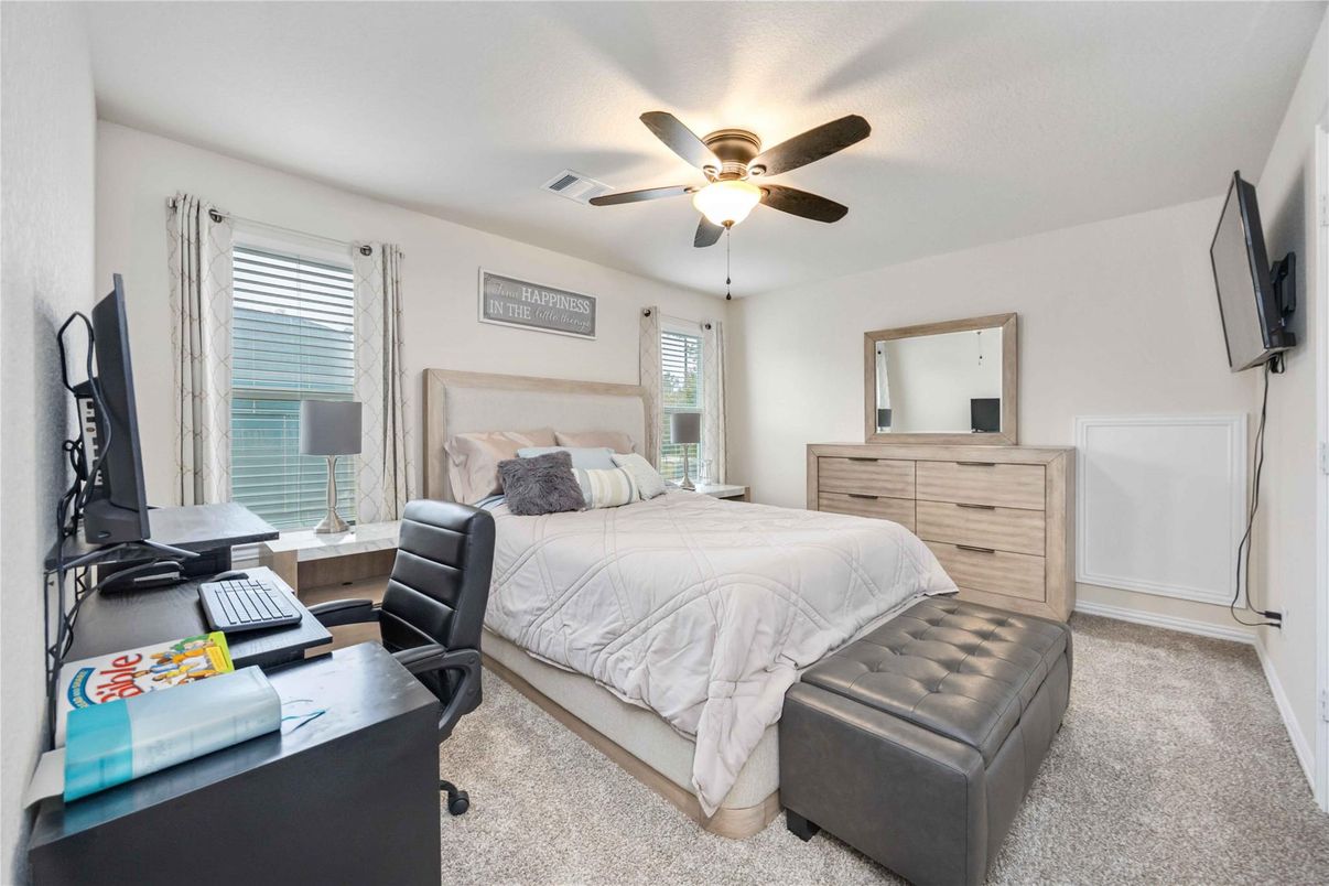 Bedroom, Home Office, Interior