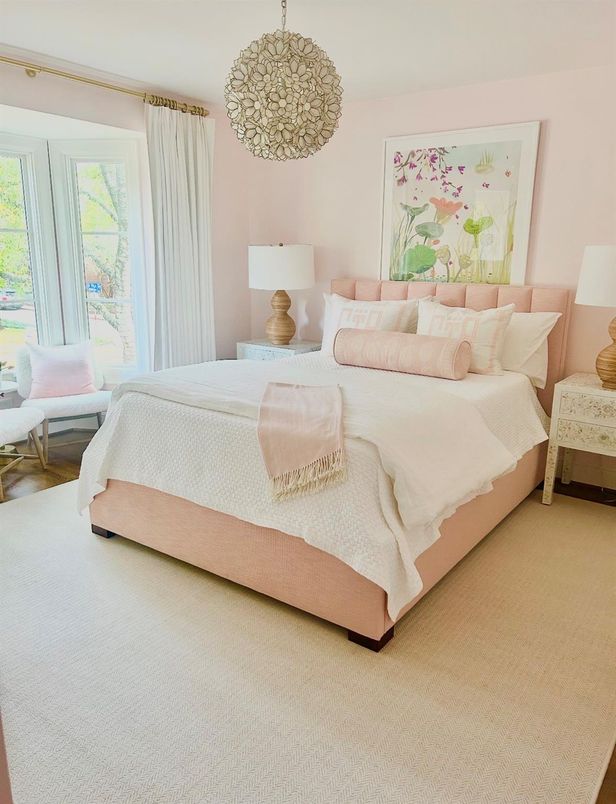 Bedroom, Interior, Pendant Lights