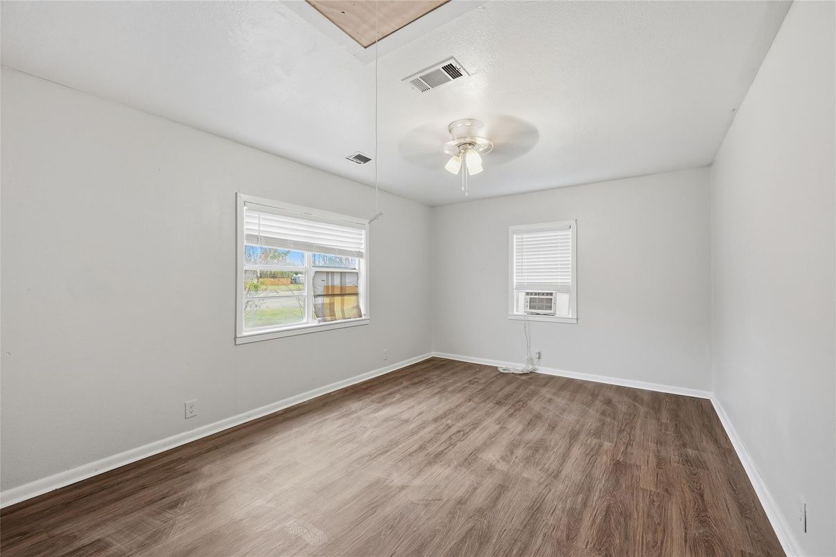 Empty room, Interior, Wood Texture Flooring
