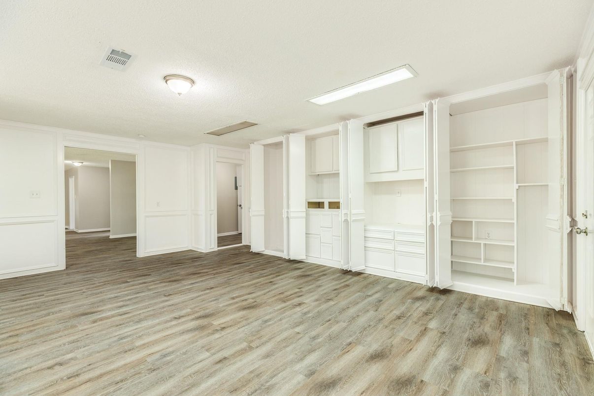 Empty room, Interior, Wood Texture Flooring