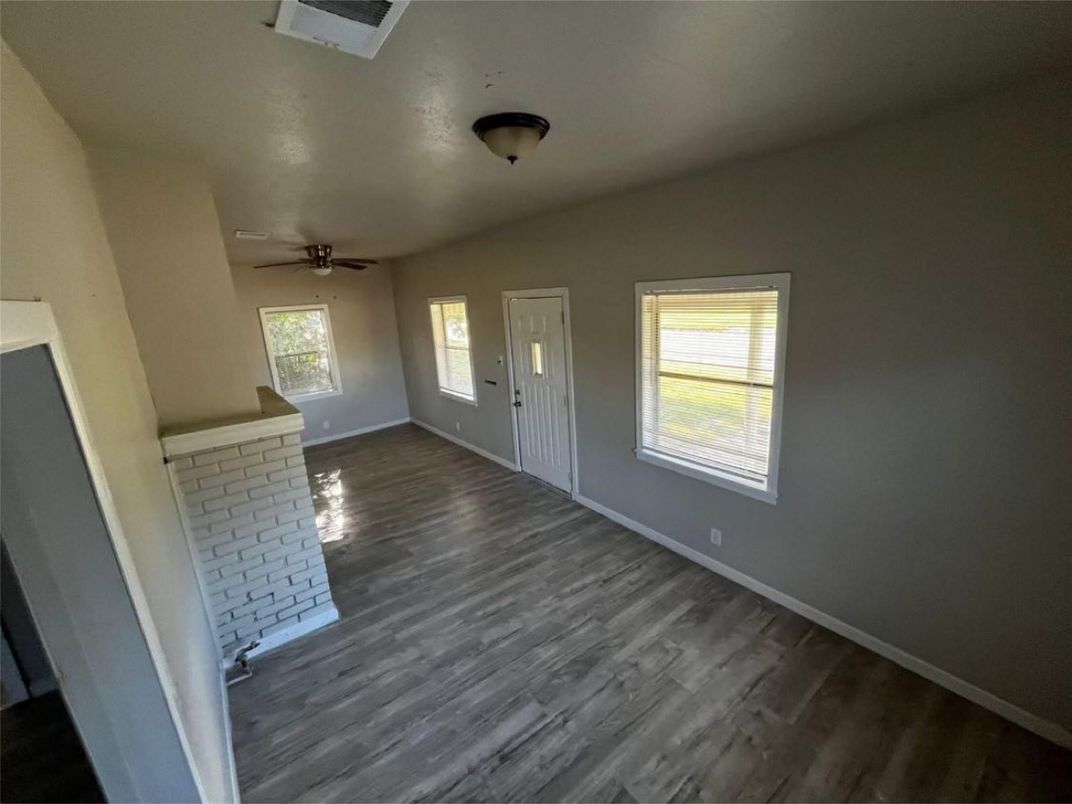 Empty room, Interior, Wood Texture Flooring